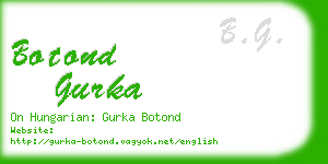 botond gurka business card